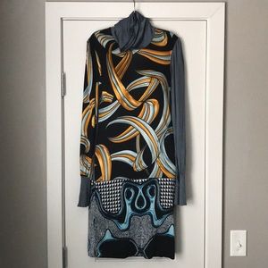 Custo Barcelona multi color dress. Size 4